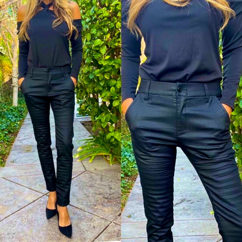 BEVY FLOG Lian pants Navy Blue 28 New